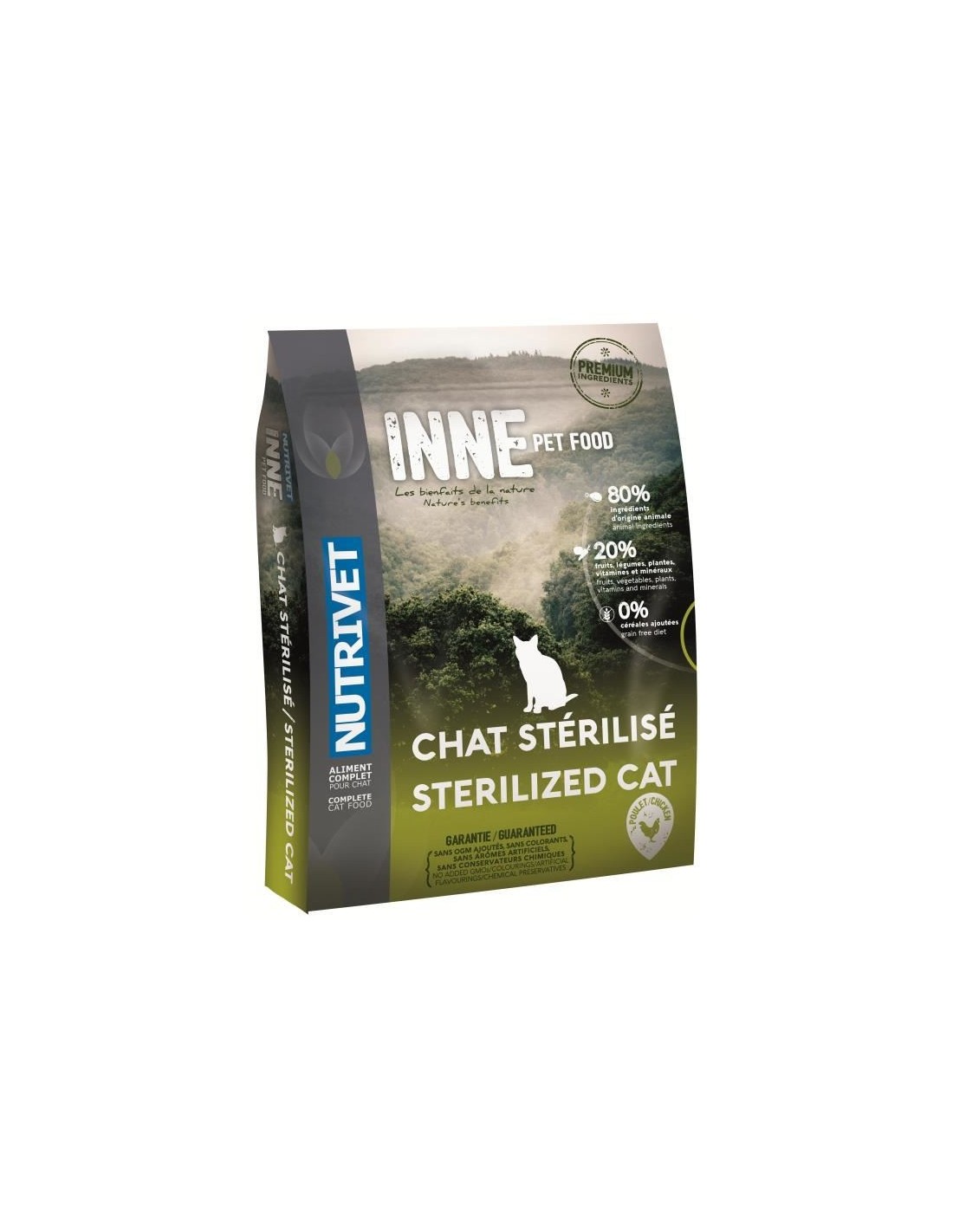 Nutrivet Croquettes Inne Pour Chat Sterilise 1 5 Kg